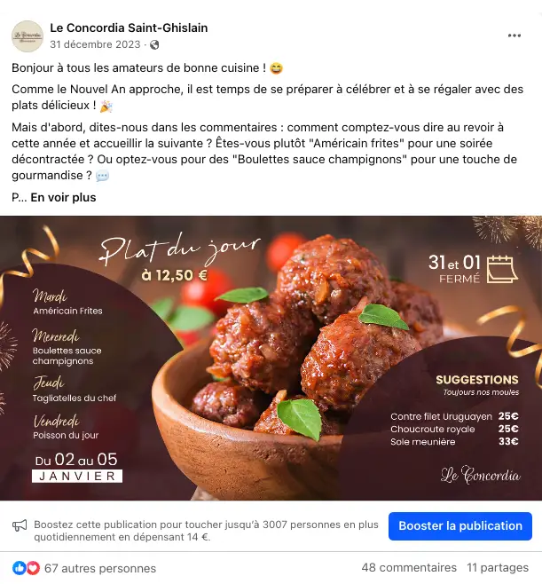 Campagne publicitaire Facebook Ads Agence de communication à Mons Belgique